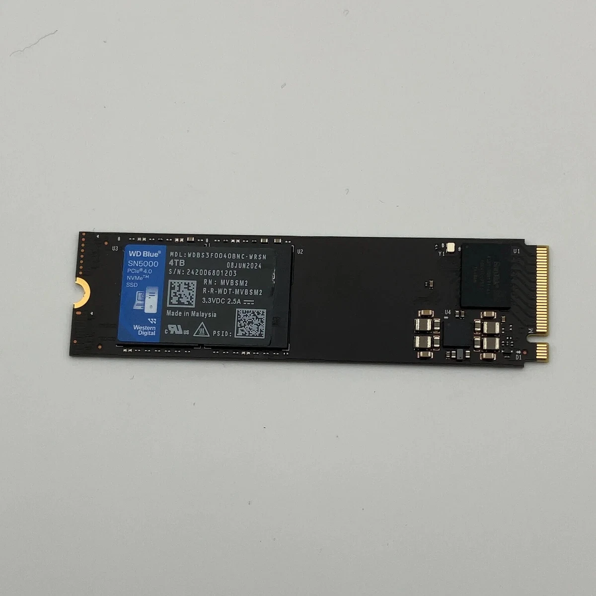 内蔵型SSD WD SN820 SSD 4TB M.2 NVMe PCIe Gen4 x4 内蔵型SSD WD SN820 SSD 4TB M.2 NVMe PCIe Gen4 x4 内蔵型SSD WD