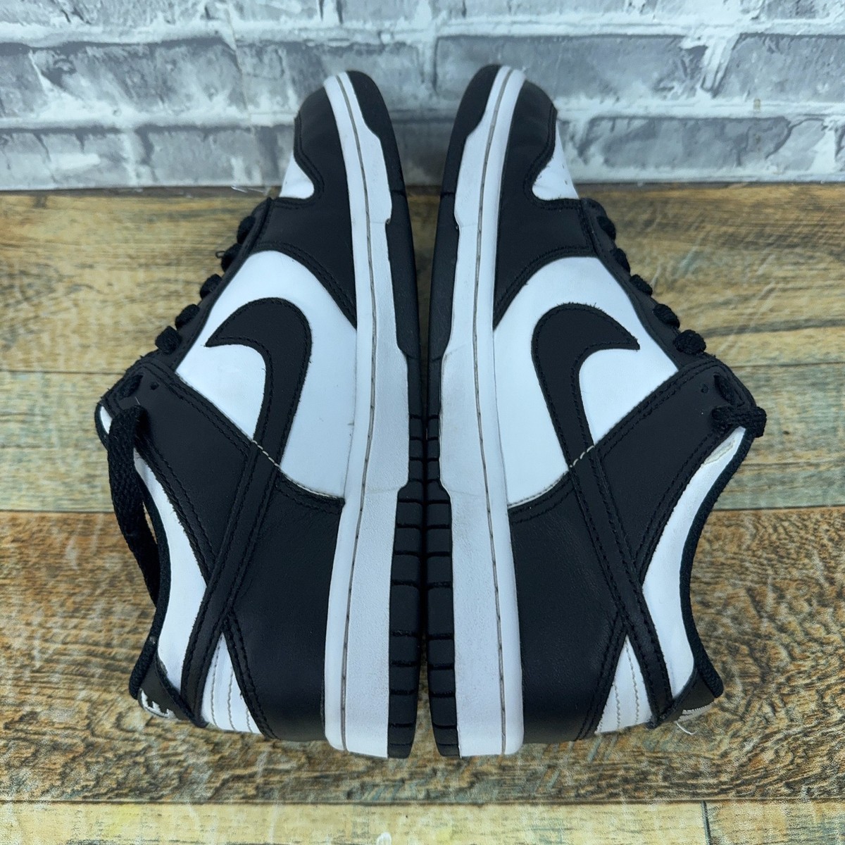 Nike Dunk Low Black White Panda CW1590-100 Youth Size 5.5Y