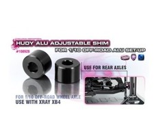 HUD108928 ALU ADJ. SHIM FOR 1 / 10 OFF-ROAD ALU SET-UP - XRAY XB4 (2)