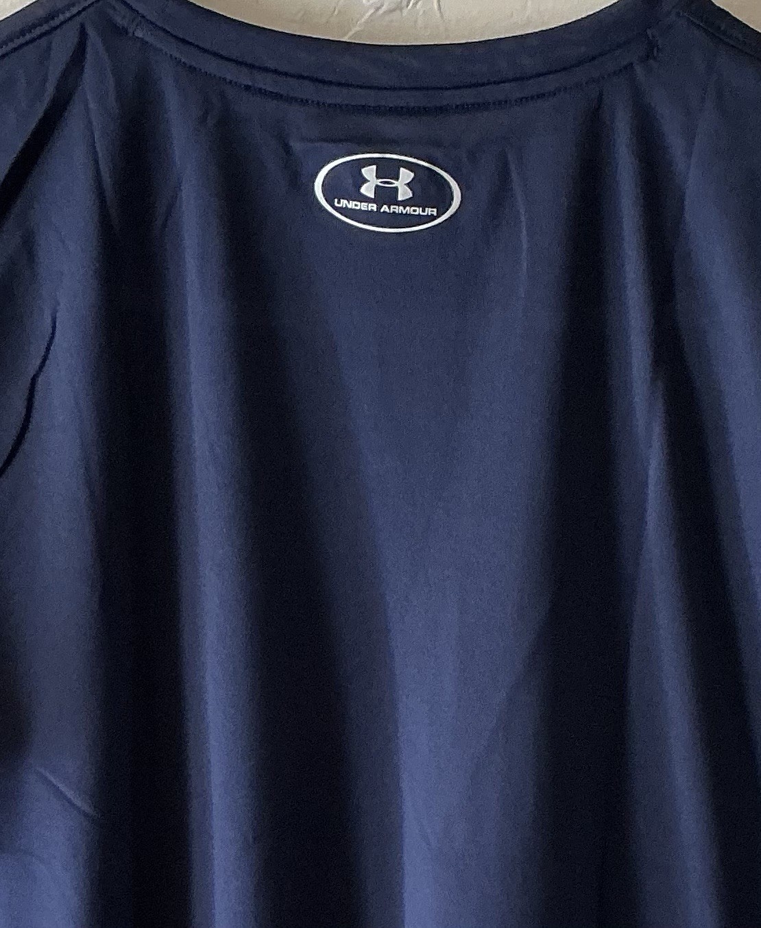 Under Armour Boy’s Locker Tee Short Sleeves  Size YXL   Midnight Navy  NWT thumbnail 6