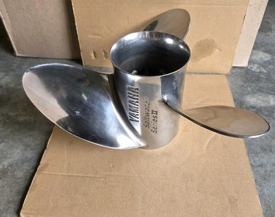 Genuine Yamaha Saltwater Series II SDS Test Prop 15-1/2 x 17 Left Hand Propeller