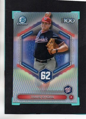 2026 Bowman Travis Sykora Scouts Top 100 RC #BTP-62