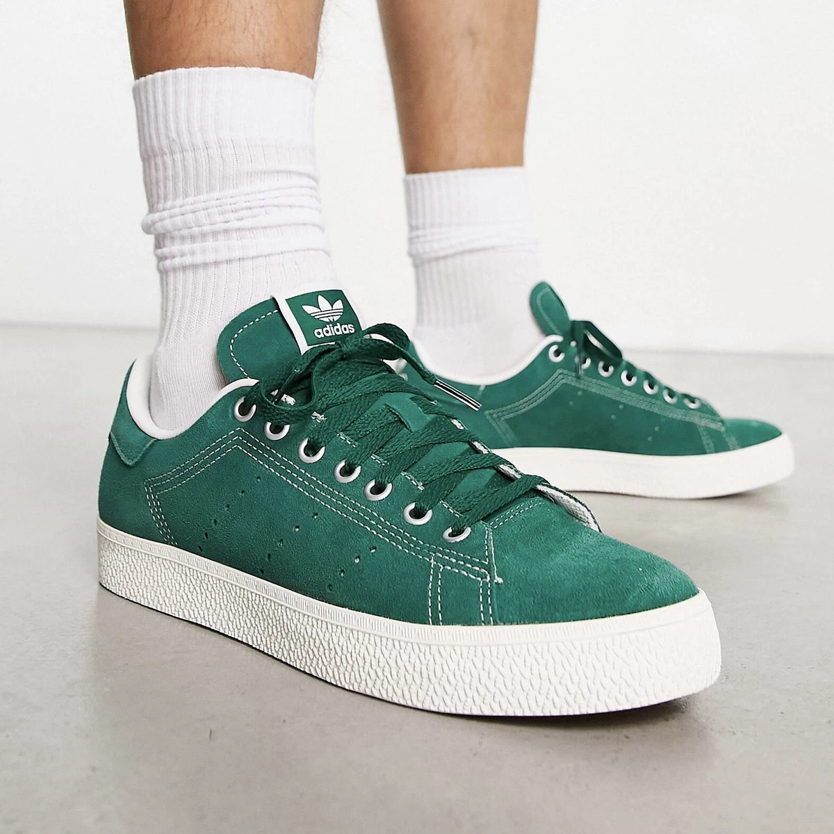 Adidas Original Stan Smith CS Men\'s Sneaker Tennis Shoe Green Trainer #045  | eBay