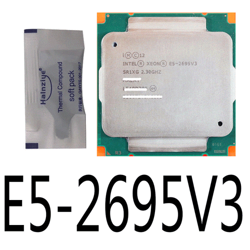 Intel Xeon E5-2695 V3 2.3 Ghz 35MB SR1XG LGA2011-3 CPU Processor - Picture 2 of 2