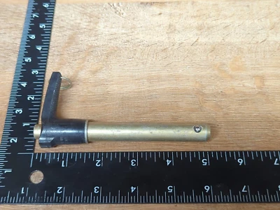 (1) 9/16" X 3 " GRIP LENGTH AVIBANK (L HDL) BALL LOCK QUICK RELEASE PIN