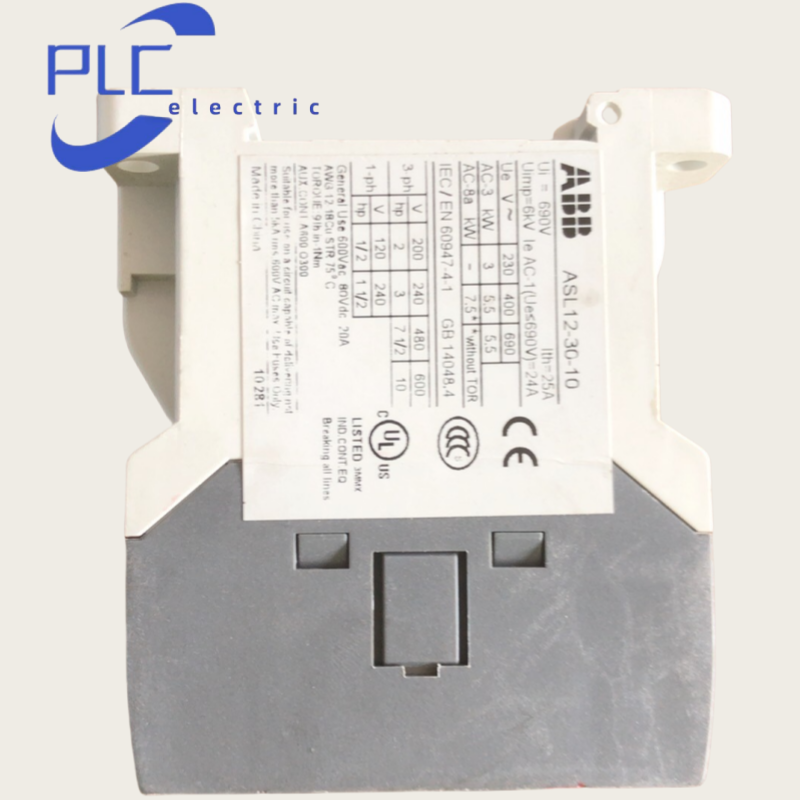 1PCS ASL12-30-10-81 24VDC Three-pole Interlocking AC Contactor Free Logistics