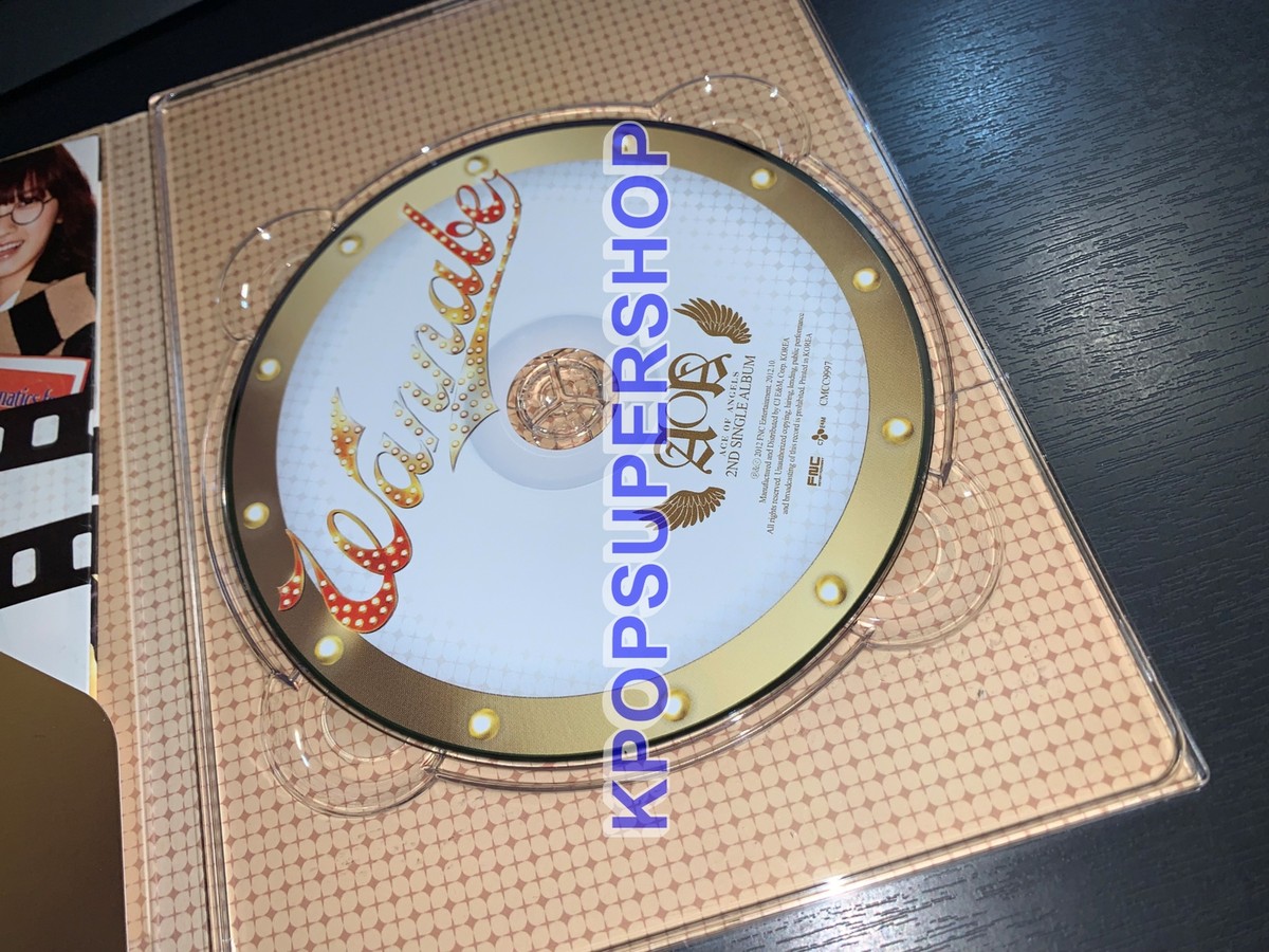 AOA 2nd Single Album Vol. 2 Wanna Be CD Great No Photocard Rare