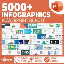 5000 Infographic PowerPoint Bundle  Presentation  PPT  Business