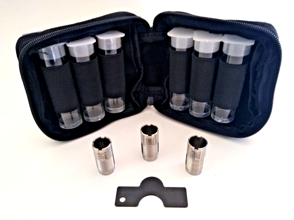 MAVERICK 88 20 GAUGE 3 CHOKE TUBE SET & WRENCH & WINCHESTER CASE