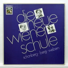 TOURNUS JARRY die neue wiener schule BERG WEBERN SCHOENBERG - EMI 4xLPs box NM
