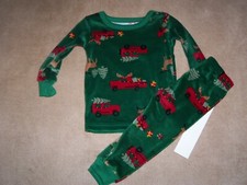 NEW, Carter's Child of Mine SOFT WINTER 2 Pc PJ  s Set Size 12m