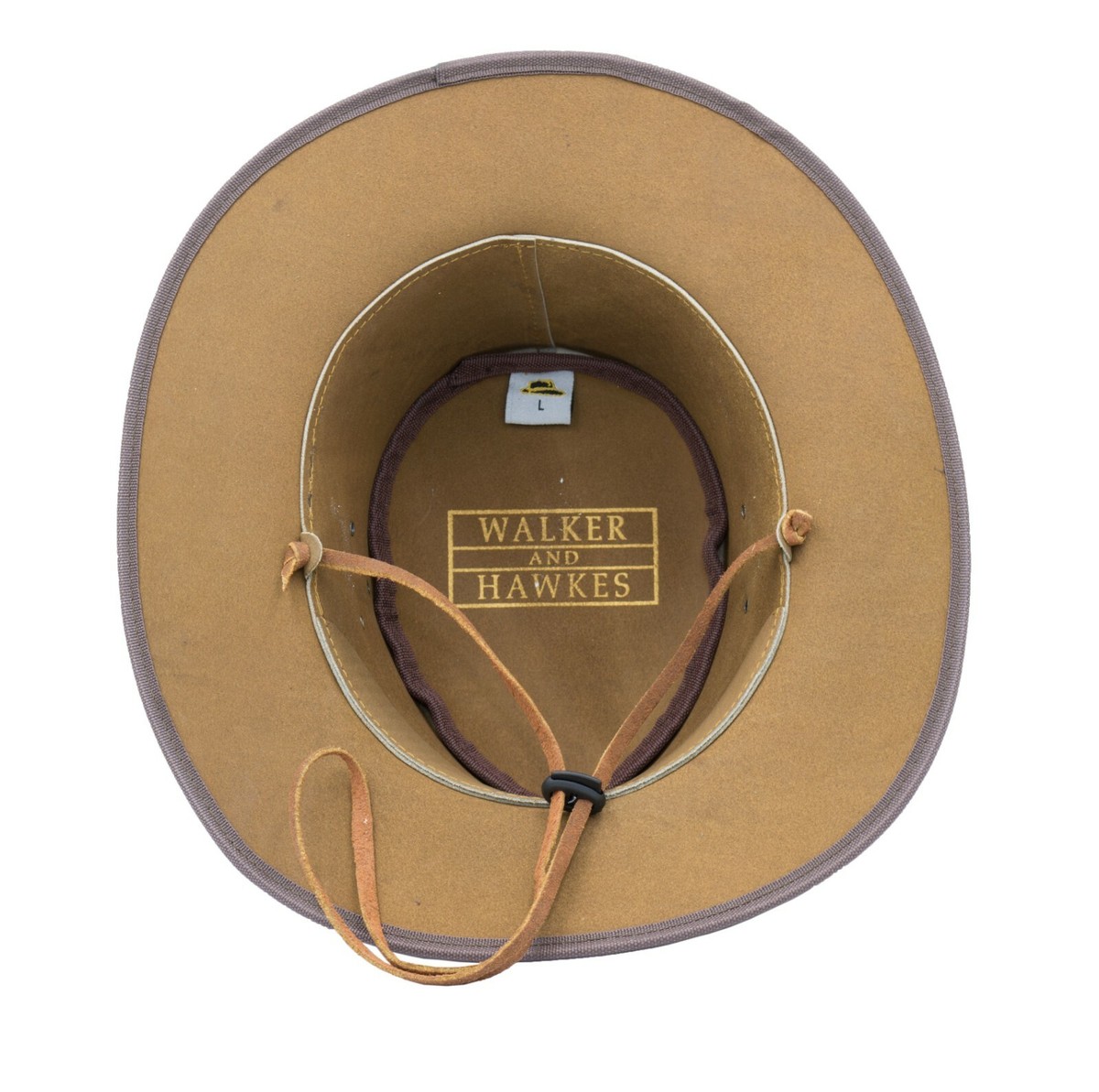Walker and Hawkes - Leather Cowhide Outback Braided 