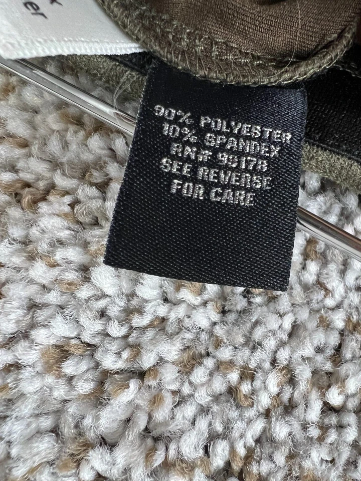 Catherine Malandrino Dress Skinny Leg Pants Women's XS Green Faux Suede Legging - Image 3 of 4