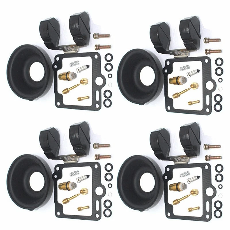 FOR Yamaha XJ750 XJ700X MAXIM X Carburetor Repair Kit Floating needle Diaphragm Foto 3 de 3
