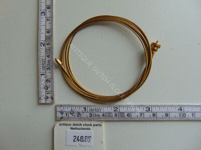 NEW BRASS STRING FOR KIENINGER CLOCKWORKS APPROX. 53 3/8'' OR 135,5 CM LONG
