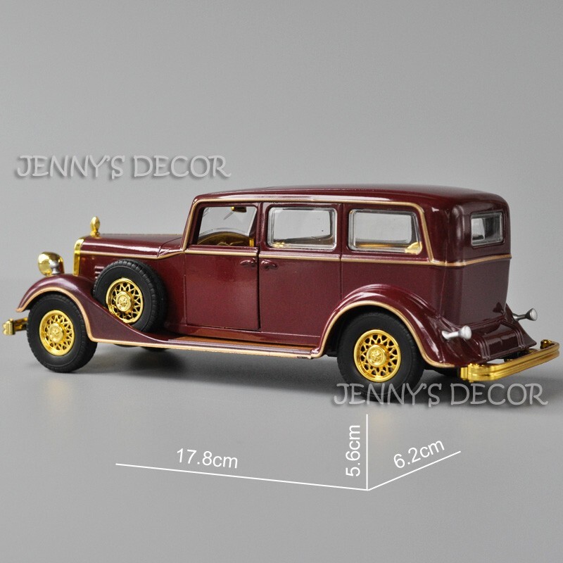 プラモデル　模型　CUTTYSARK ディアゴスティーニ 1:32 Diecast Model Car Toy Vintage Classic Cadillac Deluxe Tudor