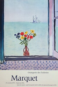 Albert MARQUET — Affiche originale d'exposition, Orangerie des Tuileries, Paris — vue 1 sur 7