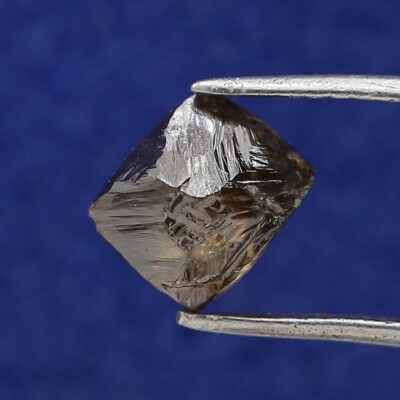 Big Rough Diamond 2.61tcw Brown Sparkling Natural Octahedron Shape