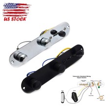 Loaded Prewired Control Plate Harness 3 Way Switch Sets for Telecaster Tele TL