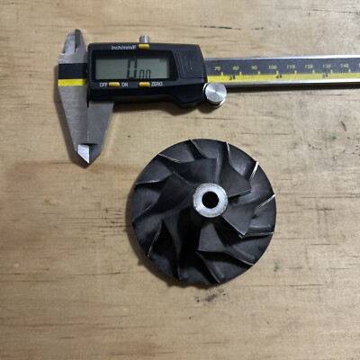 turbo compressor impeller turbine wheel 6.75MM shaft 12 blade 42MM inducer Borg