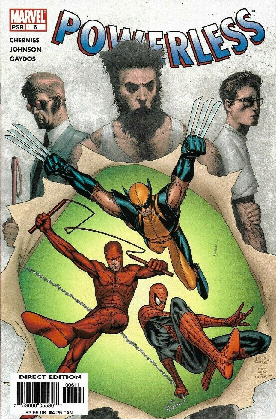 POWERLESS (2004) #6 - Back Issue (S)