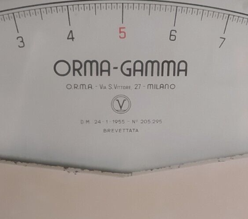 GOLDSCHMIEDEWAAGE MIT GEWICHTEN "ORMA-GAMMA" VINTAGE MAILAND 1955 - Bild 6 von 12
