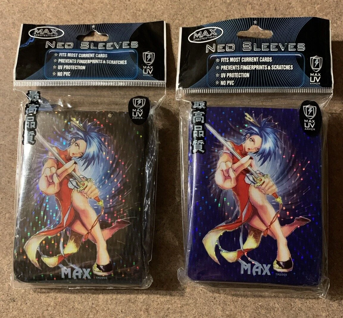 Max Protection Blue Collectible Card Game Card Sleeves for sale | eBay
