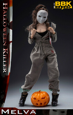 BBK 1/6 HALLOWEEN KILLER MELVA フィギュア 箱付 BBK 1/6 Halloween Killer The Shape Melva 12