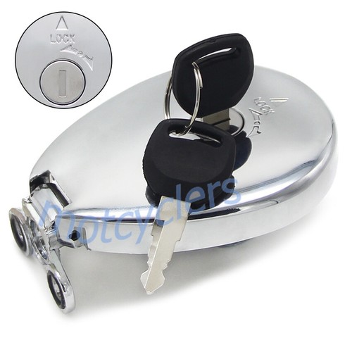 Fuel tank cap Tank Lock For Kawasaki ZR1100 Zephyr 1100 EN400 Bulcan 400 BJ250 - Picture 2 of 6