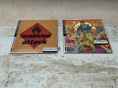 Massive Attack Blue Lines + MASSIVE ATTACK v MAD PROFESSOR CD + OBI JAPANESE CDs