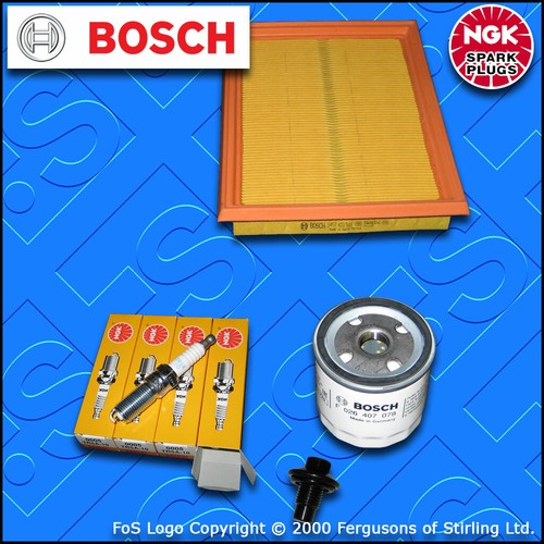 SERVICE KIT for FORD FIESTA MK6 1.25 16V OIL AIR FILTERS PLUGS (2002