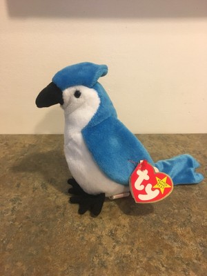 blue jay beanie baby