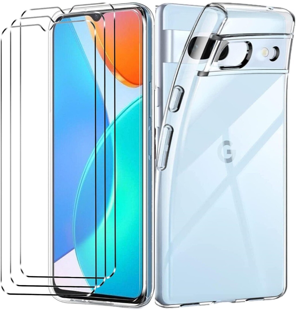 Per Google Pixel 8/8 Pro Custodia, Chiara IN Silicone Cover Cellulare & Schermo