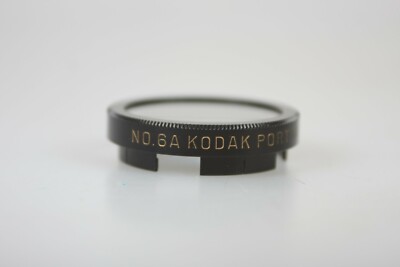 Kodak No.6A Portrait Filter - 28mm Slip-On Attachment