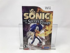 Sonic and the Secret Rings - Nintendo wii - Manual Only - FRENCH CANADIAN