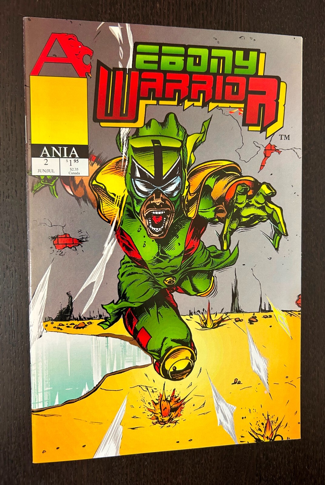EBONY WARRIOR #2 (Ania Comics 1993) -- Independent -- VF/NM