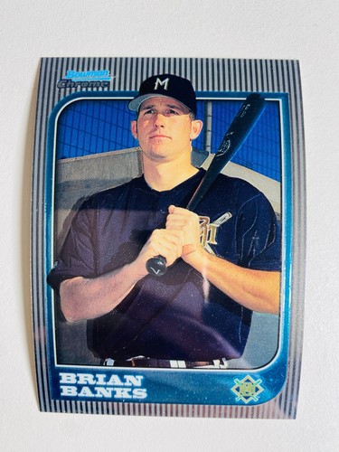1997 BOWMAN CHROME #237 BRIAN BANKS NM-MT MLB BASEBALL CARD