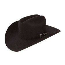 Resistol City Limits 6X Black Fur Felt Cowboy Hat RFCTLM-754007