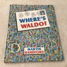 WHERE’S WALDO 1987 Martin HANDFORD 1st First US Edition HC Banned Topless Pic L2