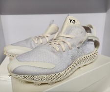 🌟 Adidas Y-3 Runner 4D Exo HR2004 Yohji Yamamoto bianche taglia 41-45 US 9-11
