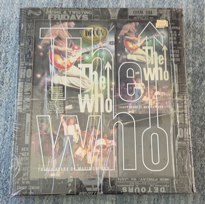 The Who Thirty Years of Maximum R&B 4CD Box Set MCA 1994 Sealed