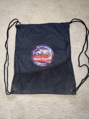 Tussauds Alton Towers Hotel Rucksack mit Kordelzug Deluxe und sehr selten