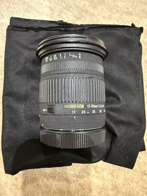 Sigma DC 17-70mm f/2.8-4.5 DC Lens For Canon