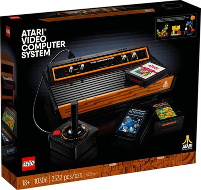 LEGO Icons Atari 2600 Video Computer System 10306 Building Set - NEW/SEALED