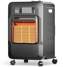 PAULINN Propane Heater Indoor Outdoor Patio Heaters 6000 to 18000 BTU 3 Modes fo