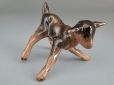 Retired Hagen Renaker Miniature Head Standing Goat Kid - Repaired back leg