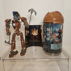 LEGO BIONICLE Toa Onewa 8604 Vintage with Canister Figure Instructions