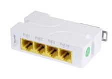 ALLNET 4 Port Mini Switch für Hutschiene, 1x...