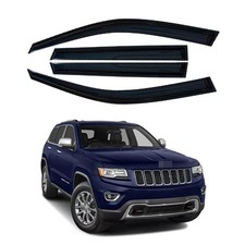 Window Visors Rain Guards for Jeep Grand Cherokee 2011 2012 2013 2014 2015 20...
