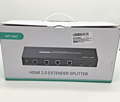 MT-VIKI 1x4 HDMI 2.0 Extender Splitter MT-ED144
